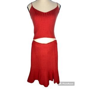 OLIVACEOUS  Tank Top and Skirt Size S